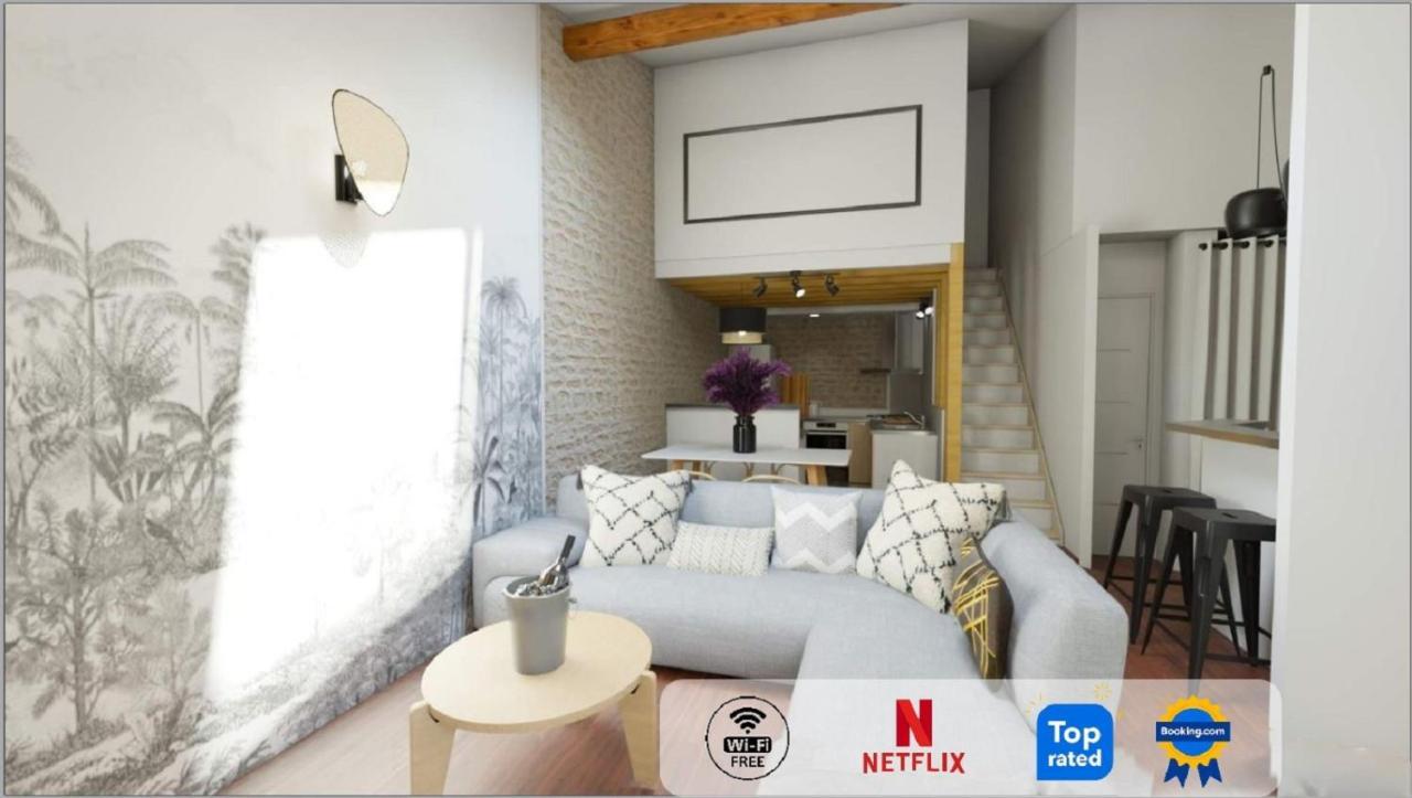 Colorzen - Confortable Lumineux Netflix - Appart Pezenas Centre 外观 照片